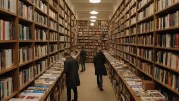 Et offentlig billedbibliotek med en stor samling av bilder og bøker.