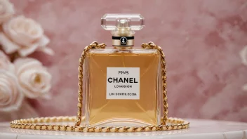 Et bilde av Chanel-logoen eller et Chanel-produkt, som representerer luksusen og elegansen til merket.